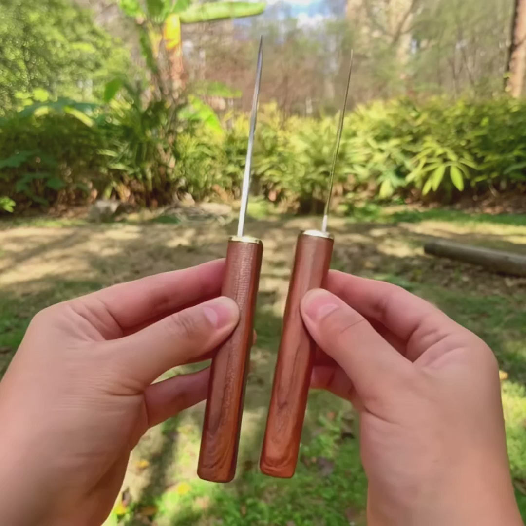 Tanto Dragon Kitchen Knives 2 in 1